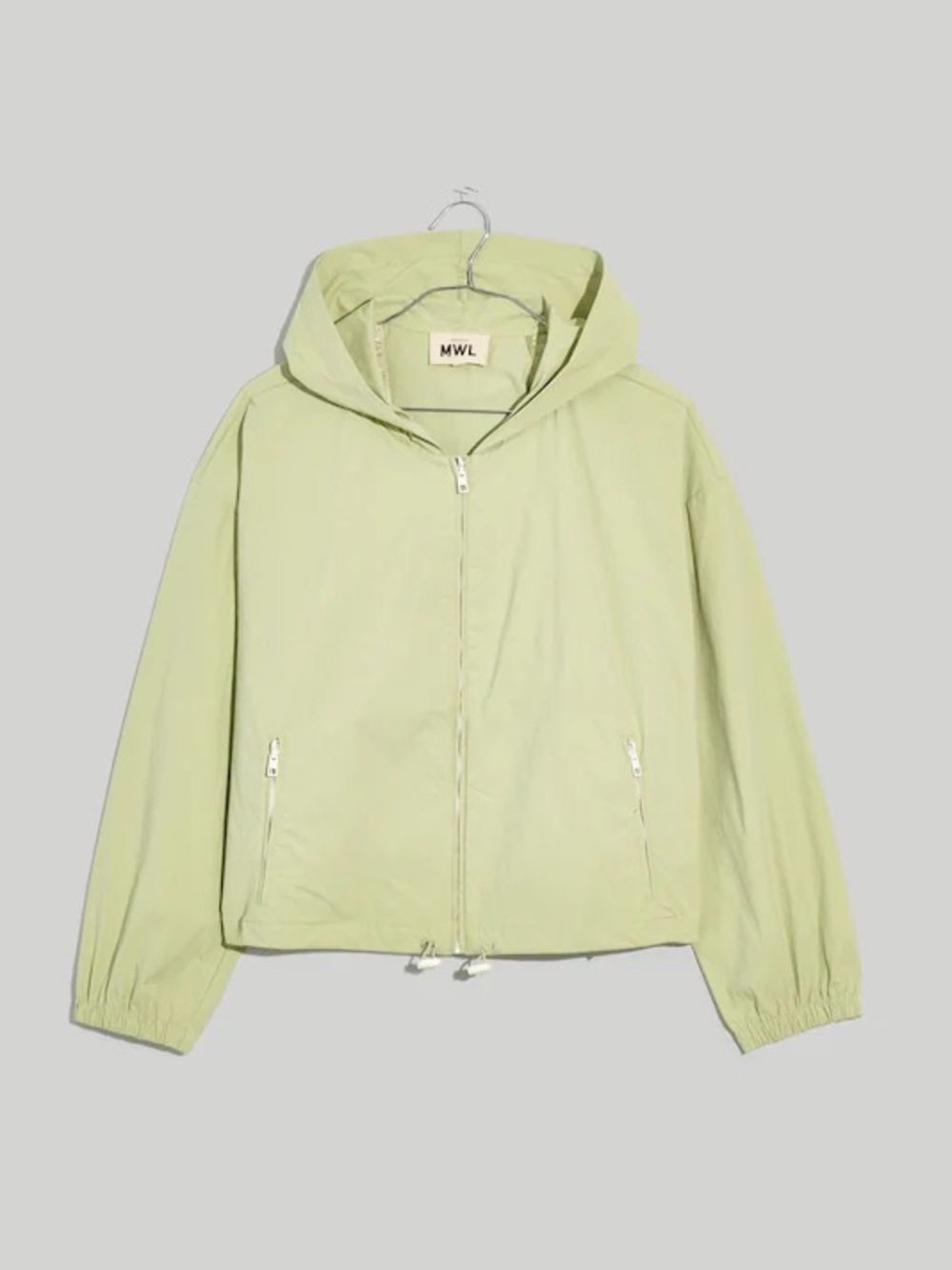 MWL Madewell Hiking Hoodie Crop Jacket